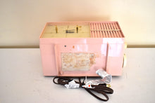 Load image into Gallery viewer, Priscilla Pink 1956 Philco Vacuum Tube Radio Sounds Great Excellent Condition Sounds Great!