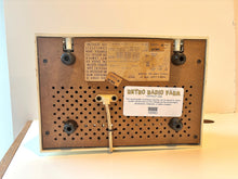 画像をギャラリービューアに読み込む, Aura White 1958 Philco Predicta Model H765-124 Vacuum Tube AM Clock Radio Awesome! Excellent Plus Condition!