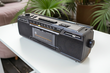 Load image into Gallery viewer, General Electric Model 3-5624A AM FM Cassette Stereo Mini Boombox Radio! Sounds Great Excellent Condition!