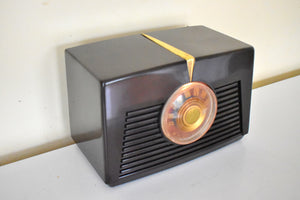 Arabica Brown Vintage 1949 RCA Victor Model 8X541 AM Vacuum Tube Radio Popular Model In Its Day and Today!
