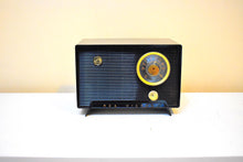 Load image into Gallery viewer, Bluetooth Ready To Go - Cubist Black 1956 RCA Victor Model 6-X-5 Vacuum Tube AM Radio Sounds Great! Excellent Plus Condition!