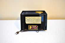 Load image into Gallery viewer, Bluetooth Ready To Go - Cubist Black 1956 RCA Victor Model 6-X-5 Vacuum Tube AM Radio Sounds Great! Excellent Plus Condition!
