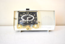 Load image into Gallery viewer, Bluetooth Ready To Go - Cream Ivory 1957 RCA Model C-4E Vacuum Tube AM Radio Sounds Great! Excellent Plus Condition!