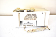 Load image into Gallery viewer, Bluetooth Ready To Go - Cream Ivory 1957 RCA Model C-4E Vacuum Tube AM Radio Sounds Great! Excellent Plus Condition!