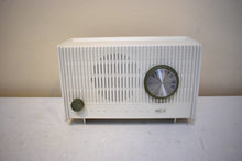画像をギャラリービューアに読み込む, Alpina White 1964 RCA Victor Model RFA-11W AM Vacuum Tube Alarm Clock Radio Excellent Condition Sounds Terrific!