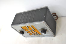 Load image into Gallery viewer, Art Deco Steel 1934 RCA Victor Model 102 Vacuum Tube AM Radio Excellent Condition! Works!
