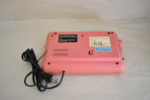 Load image into Gallery viewer, Hot Pink 80s Realistic Model 12-8601 AM FM Digital Clock Radio! Sounds Great Excellent Condition! Rare Model!