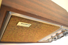 Load image into Gallery viewer, 1975-1977 Sony Model ICF-9550W AM/FM Solid State Transistor Radio Sounds Great!