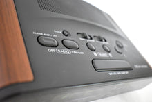 Charger l'image dans la galerie, Wood Grain 1980s 90s Sony Model ICF-C430 Dream Machine AM FM Digital Alarm Clock Radio! Excellent Condition!