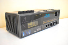 画像をギャラリービューアに読み込む, Walnut Grain Sears Model 23486 AM FM Cassette Digital Alarm Clock Radio! Excellent Condition! Original Box!