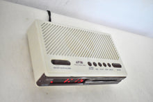 Load image into Gallery viewer, Taupe Lavender 1980s Sears Catalog Model 23155 AM FM Digital Alarm Clock Radio! Excellent Condition!