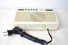 Load image into Gallery viewer, Taupe Lavender 1980s Sears Catalog Model 23155 AM FM Digital Alarm Clock Radio! Excellent Condition!