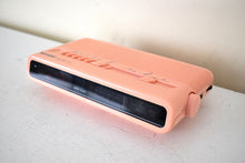 Load image into Gallery viewer, Flamingo Pink 1980s Sharp Model FX-C11P AM FM Digital Alarm Clock Radio! Excellent Condition!
