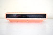 Load image into Gallery viewer, Flamingo Pink 1980s Sharp Model FX-C11P AM FM Digital Alarm Clock Radio! Excellent Condition!