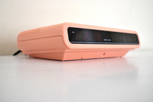 Load image into Gallery viewer, Flamingo Pink 1980s Sharp Model FX-C11P AM FM Digital Alarm Clock Radio! Excellent Condition!