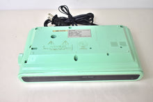 Load image into Gallery viewer, Melon Green 1980s Sharp Model FX-C11 (GR) AM FM Digital Alarm Clock Radio! Excellent Condition!
