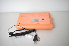画像をギャラリービューアに読み込む, Flamingo Pink 1980s Sharp Model FX-C11P AM FM Digital Alarm Clock Radio! Excellent Condition!
