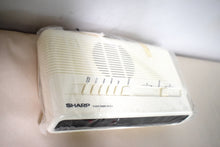 画像をギャラリービューアに読み込む, Polar White 1980s Sharp Model FX-C11 (W) AM FM Digital Alarm Clock Radio! New Old Stock! Original Box Factory Sealed!!