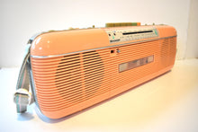Load image into Gallery viewer, Pretty in Pink Sharp Model QT50(P) AM FM Cassette Player Radio! Sounds Great Excellent Condition!