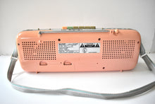 Load image into Gallery viewer, Pretty in Pink Sharp Model QT50(P) AM FM Cassette Player Radio! Sounds Great Excellent Condition!