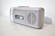 Load image into Gallery viewer, Lavender Purple Sharp Model QT5(L) AM FM Cassette Player Radio! Sounds Great Excellent Condition!