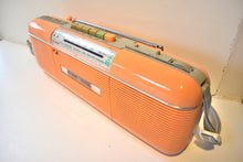 Load image into Gallery viewer, Pretty in Pink Sharp Model QT50(P) AM FM Cassette Player Radio! Sounds Great Excellent Condition!