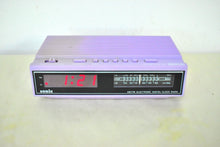 Charger l'image dans la galerie, Purple Lavender Sonic Model CR-100B AM FM Digital Alarm Clock Radio! Excellent Condition! Very Rare!