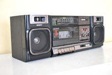 Load image into Gallery viewer, GenX 80's Sony Model CFS-1000 AM FM Cassette Boombox Radio! Sounds Great Excellent Condition! Everything Works!
