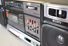 Load image into Gallery viewer, GenX 80's Sony Model CFS-1000 AM FM Cassette Boombox Radio! Sounds Great Excellent Condition! Everything Works!
