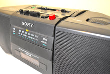Load image into Gallery viewer, Sony Model CFS-B15 AM FM Cassette Stereo Mini Boombox Radio! Sounds Great Excellent Condition!