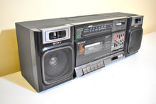 画像をギャラリービューアに読み込む, Sony Model CFS-1000 AM FM Cassette Boombox Radio! Sounds Great Excellent Condition! Everything Works!