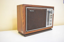 画像をギャラリービューアに読み込む, ソニーだけ！ 1975 ～ 1977 年 Sony モデル TFM-9440W AM/FM ソリッドステート トランジスタ ラジオのサウンドは素晴らしいです。