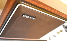 画像をギャラリービューアに読み込む, ソニーだけ！ 1975 ～ 1977 年 Sony モデル TFM-9440W AM/FM ソリッドステート トランジスタ ラジオのサウンドは素晴らしいです。