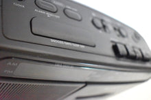 画像をギャラリービューアに読み込む, Tech Black 1980s 90s Sony Model ICF-C610 Dream Machine AM FM Digital Alarm Clock Radio! Excellent Condition!
