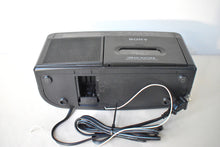 画像をギャラリービューアに読み込む, Tech Black 1980s 90s Sony Model ICF-C610 Dream Machine AM FM Digital Alarm Clock Radio! Excellent Condition!