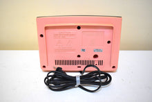 Charger l&#39;image dans la galerie, Go-Go&#39;s Pink 1980s Sony Dream Machine Model ICF-C3W AM FM Digital Alarm Clock Radio! Excellent Condition! Rare Color!