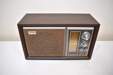 Load image into Gallery viewer, Bluetooth Ready To Go - 1975-1977 Sony Model ICF-9550W AM/FM Solid State Transistor Radio Sounds Fantastic! Sony Only!