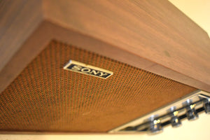 Bluetooth Ready To Go - 1975-1977 Sony Model TFM-9440W AM/FM Solid State Transistor Radio Sounds Fantastic! Sony Only!