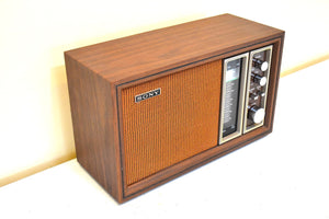 Sony Only! 1975-1977 Sony Model TFM-9450W AM/FM Solid State Transistor Radio Sounds Great!