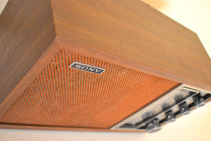 Sony Only! 1975-1977 Sony Model TFM-9450W AM/FM Solid State Transistor Radio Sounds Great!