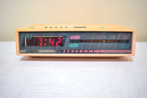 Bluetooth Ready To Go - Go-Go's Pink 1987 Soundesign Model 3620 AM FM Digital Alarm Clock Radio! Excellent Condition!