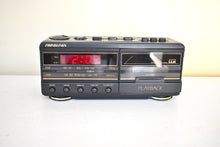 Load image into Gallery viewer, Matte Black Soundesign Model 3827 BLK AM FM Digital Alarm Clock Radio! Excellent Condition!