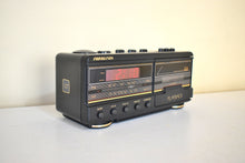 Load image into Gallery viewer, Matte Black Soundesign Model 3827 BLK AM FM Digital Alarm Clock Radio! Excellent Condition!