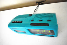 画像をギャラリービューアに読み込む, Bluetooth Ready To Go - Late 80s Rare Seafoam Soundesign Model 3842TL AM FM Cassette Digital Alarm Clock Radio! Sounds Great Excellent Condition!
