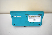 画像をギャラリービューアに読み込む, Bluetooth Ready To Go - Late 80s Rare Seafoam Soundesign Model 3842TL AM FM Cassette Digital Alarm Clock Radio! Sounds Great Excellent Condition!