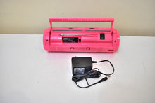 画像をギャラリービューアに読み込む, Bluetooth Ready To Go - Hot Pink 80s Street Beats Model PR4000 AM FM Solid State Transistor Radio! Rare Model Totally Tubular!