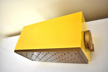 Load image into Gallery viewer, Banana Yellow 1954 Stromberg Carlson Model T4 AM Vacuum Tube Radio Rare Model! Rare Color!