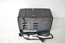 Charger l'image dans la galerie, Mocha Brown 1947 Teletone Model 135 Vacuum Tube AM Radio! Excellent Condition!