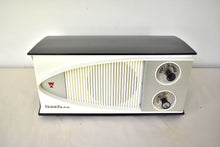 Load image into Gallery viewer, Bluetooth Ready To Go - Black White 1960 Truetone Model 2172 Vacuum Tube Radio Sound and Looks Great!