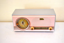 画像をギャラリービューアに読み込む, チャルフォンテ ブルー ターコイズ 1959 Truetone D-2801 真空管 AM クロック ラジオ 素晴らしい状態です。ステラーですね！